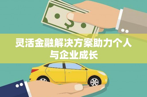 坪山新区灵活金融解决方案助力个人与企业成长