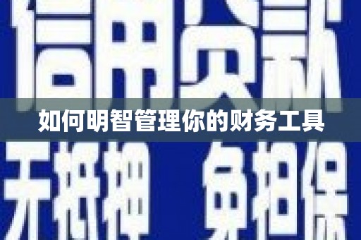 坪山新区如何明智管理你的财务工具