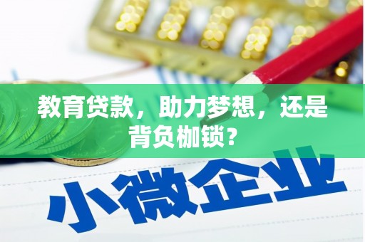坪山新区教育贷款，助力梦想，还是背负枷锁？