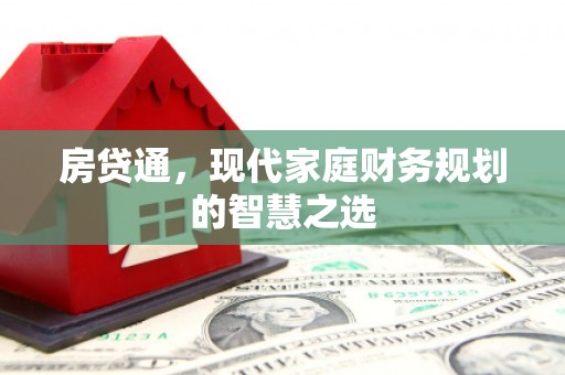 坪山新区房贷通，现代家庭财务规划的智慧之选