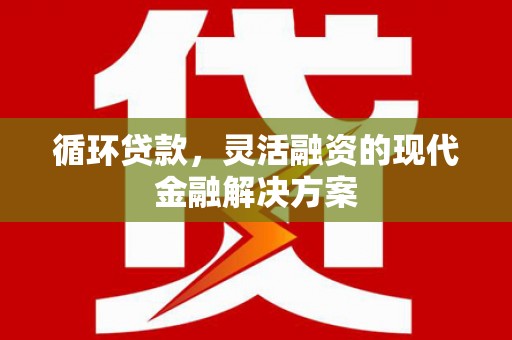 坪山新区循环贷款，灵活融资的现代金融解决方案