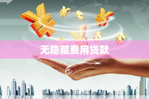 坪山新区无隐藏费用贷款
