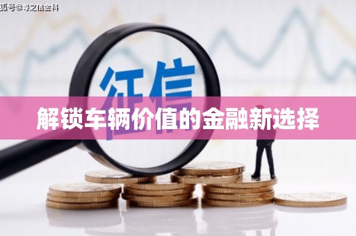 坪山新区解锁车辆价值的金融新选择