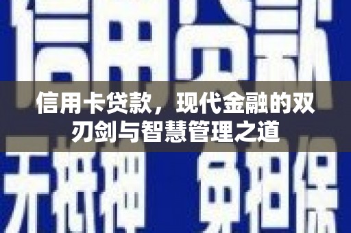 坪山新区信用卡贷款，现代金融的双刃剑与智慧管理之道