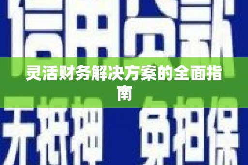 坪山新区灵活财务解决方案的全面指南