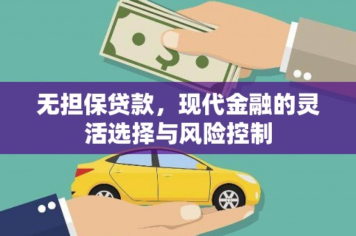 坪山新区无担保贷款，现代金融的灵活选择与风险控制