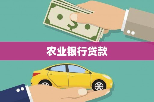 坪山新区农业银行贷款