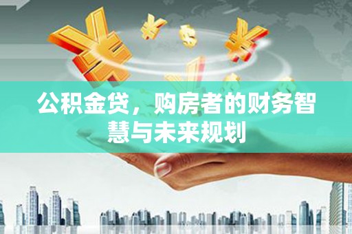坪山新区公积金贷，购房者的财务智慧与未来规划