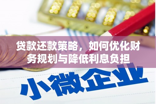 坪山新区贷款还款策略，如何优化财务规划与降低利息负担