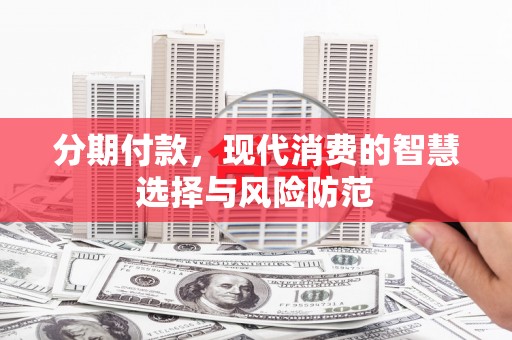 坪山新区分期付款，现代消费的智慧选择与风险防范
