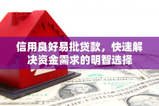 坪山新区信用良好易批贷款，快速解决资金需求的明智选择