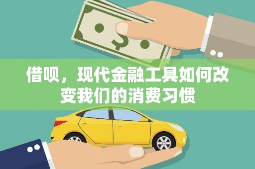 坪山新区借呗，现代金融工具如何改变我们的消费习惯
