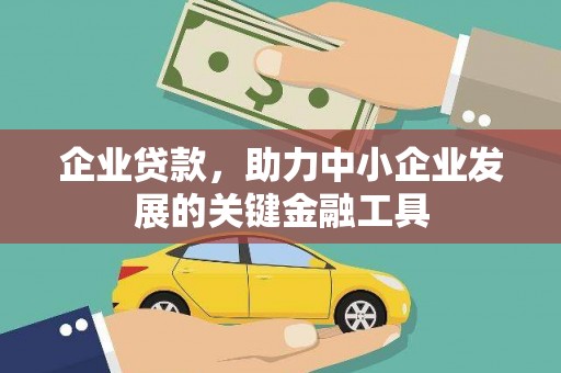 坪山新区企业贷款，助力中小企业发展的关键金融工具