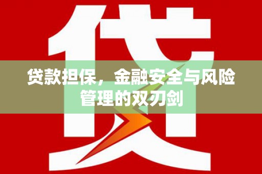 坪山新区贷款担保，金融安全与风险管理的双刃剑