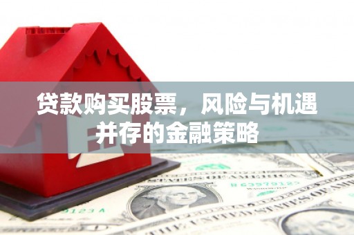 坪山新区贷款购买股票，风险与机遇并存的金融策略