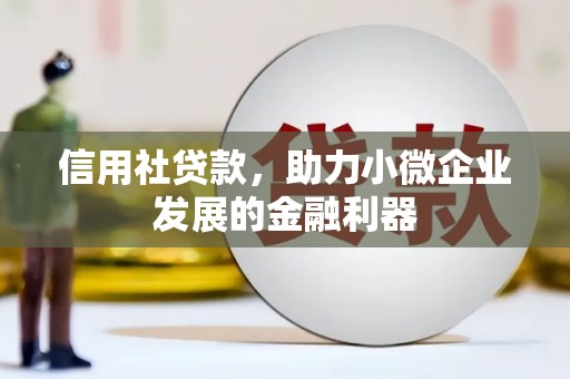 坪山新区信用社贷款，助力小微企业发展的金融利器