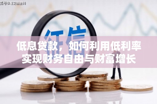 坪山新区低息贷款，如何利用低利率实现财务自由与财富增长