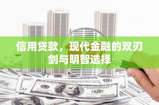 坪山新区信用贷款，现代金融的双刃剑与明智选择